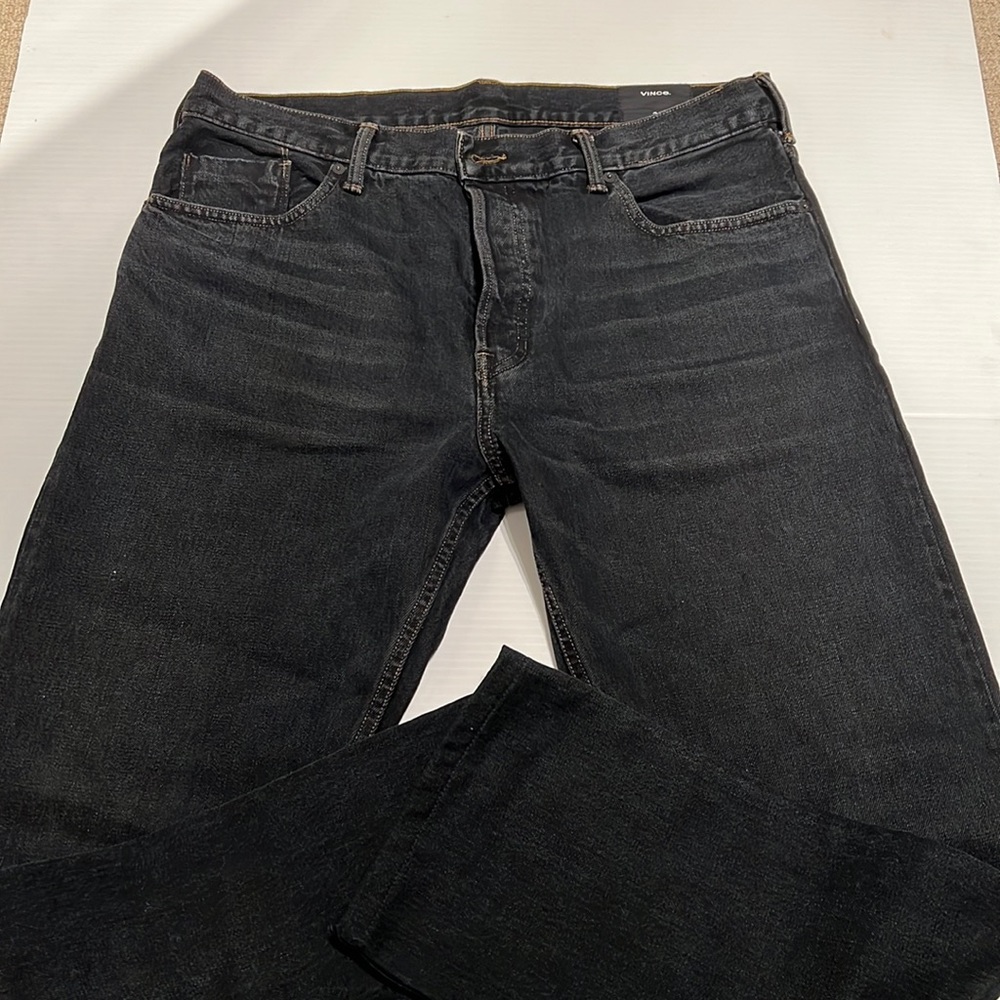 Vince black jeans 36x31